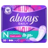 Always Dailies Normal To Go Fresh Tisztasági Betét, 20 db termékhez kapcsolódó kép