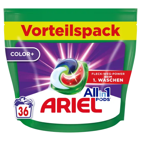 Ariel All-in-1 PODS Color+ folyékony mosókapszula, 36 Mosáshoz termékhez kapcsolódó kép