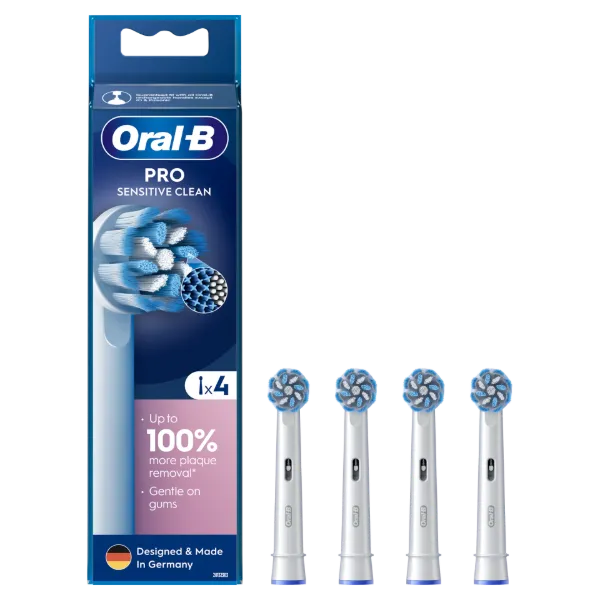 Oral-B Pro Sensitive Clean Fogkefefejek, 4 db termékhez kapcsolódó kép