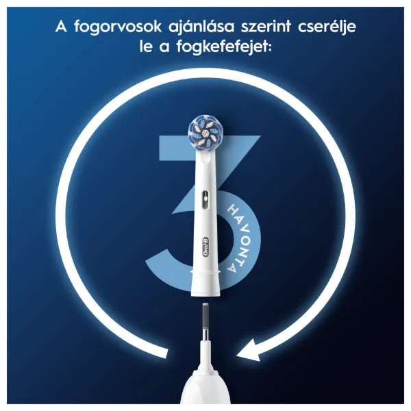 Oral-B Pro Sensitive Clean Fogkefefejek, 4 db termékhez kapcsolódó kép