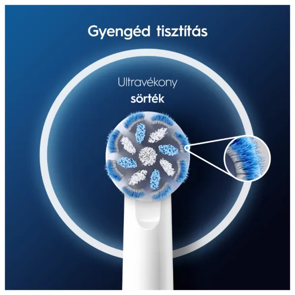Oral-B Pro Sensitive Clean Fogkefefejek, 4 db termékhez kapcsolódó kép