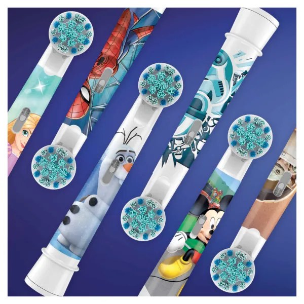 Oral-B Kids Elektromos Fogkefefejek Disney Jégvarázs Kiadásban, 2 Db termékhez kapcsolódó kép
