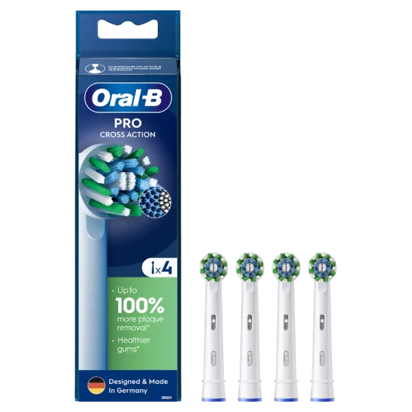 Oral-B Pro Cross Action Fogkefefejek, 4 db termékhez kapcsolódó kép