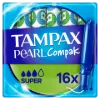 Tampax Compak Pearl Super Applikátoros Tampon, 16 db termékhez kapcsolódó kép