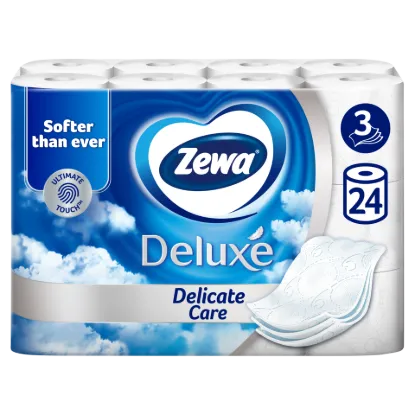 Zewa Deluxe Delicate Care toalettpapír 3 rétegű 24 tekercs termékhez kapcsolódó kép