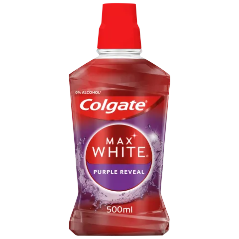 Colgate Max White Purple Reveal szájvíz 500 ml termékhez kapcsolódó kép