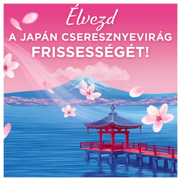 Lenor Textilöblítő 59 Mosáshoz, Japanese Blossom termékhez kapcsolódó kép