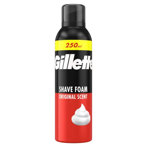 Gillette Classic Borotvahab Original Illattal, Gyors És Egyszerű Borotválkozás, 250ml termékhez kapcsolódó kép