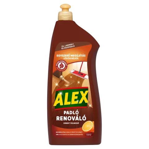 Alex padló renováló direkt felmosó narancs illattal 900 ml termékhez kapcsolódó kép