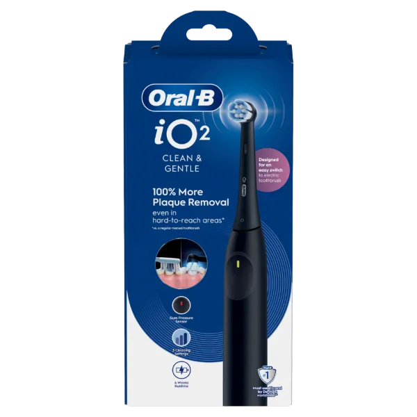 Oral-B iO 2 Elektromos Fogkefe, Éjfekete termékhez kapcsolódó kép