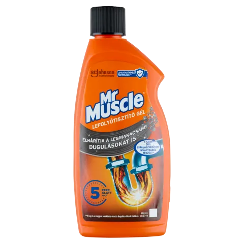 Mr Muscle lefolyótisztító gél 500 ml termékhez kapcsolódó kép