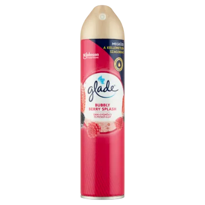 Glade Bubbly Berry Splash légfrissítő aeroszol 300 ml termékhez kapcsolódó kép