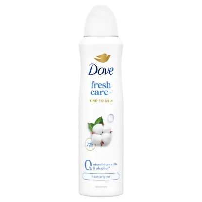 Dove Fresh Care+ 0% dezodor 150 ml termékhez kapcsolódó kép