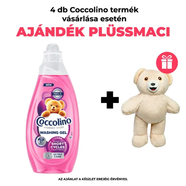 Coccolino Wonder Wash Ultra Care mosógél gyors mosáshoz 37 mosás 1480 ml termékhez kapcsolódó kép