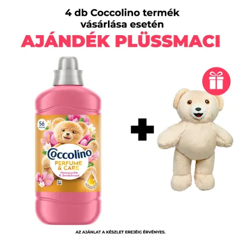 Coccolino Perfume & Care Honeysuckle & Sandalwood öblítőkoncentrátum 56 mosás 1288 ml termékhez kapcsolódó kép