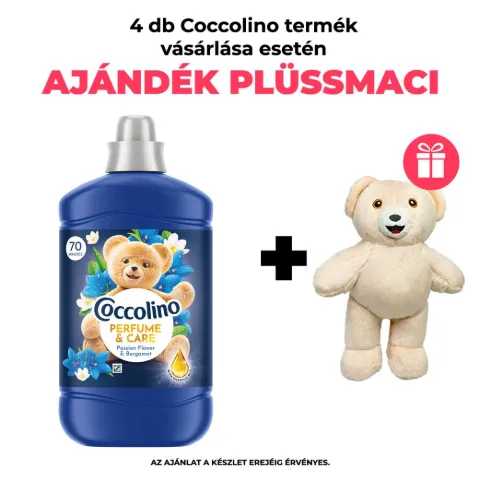 Coccolino Perfume & Care Passion Flower & Bergamot öblítőkoncentrátum 70 mosás 1610 ml termékhez kapcsolódó kép