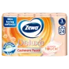 Zewa Deluxe Cashmere Peach toalettpapír 3 rétegű 24 tekercs termékhez kapcsolódó kép