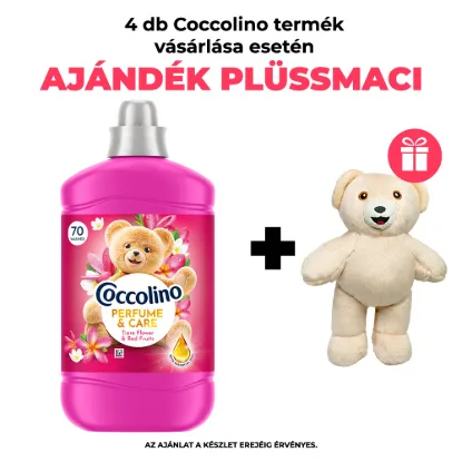 Coccolino Perfume & Care Tiare Flower & Red Fruits öblítőkoncentrátum 70 mosás 1610 ml termékhez kapcsolódó kép