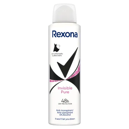 Rexona Invisible Pure izzadásgátló 150 ml termékhez kapcsolódó kép