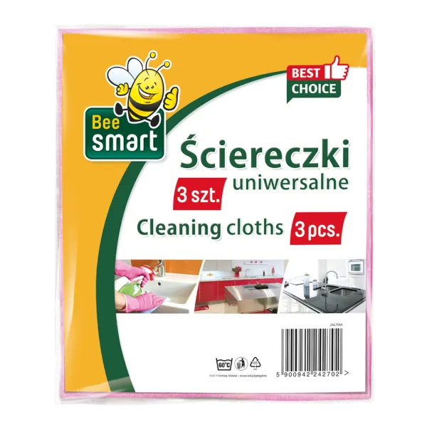Bee Smart univerzális törlőkendő 3db termékhez kapcsolódó kép
