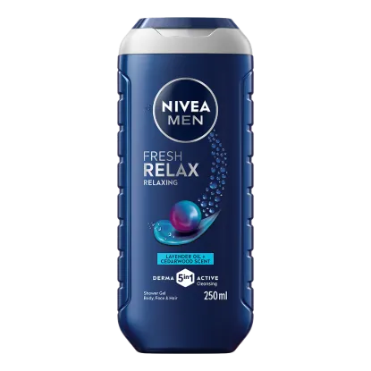 NIVEA MEN tusfürdő 250ml Total Relax termékhez kapcsolódó kép