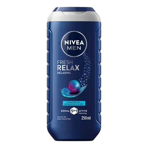 NIVEA MEN tusfürdő 250ml Total Relax termékhez kapcsolódó kép