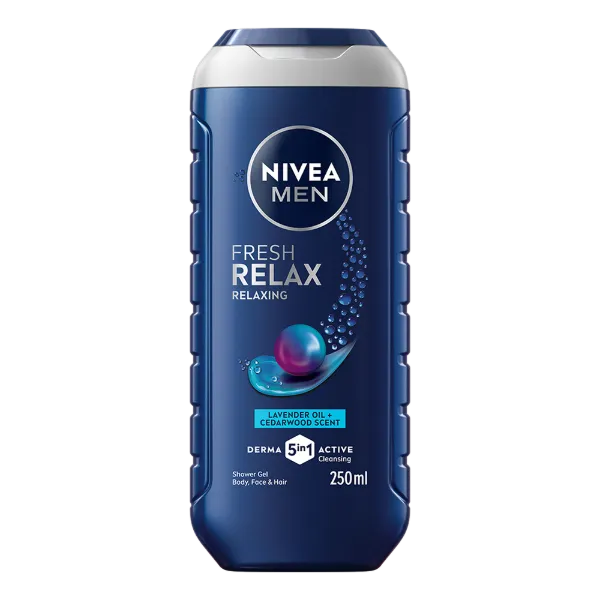 NIVEA MEN tusfürdő 250ml Total Relax termékhez kapcsolódó kép