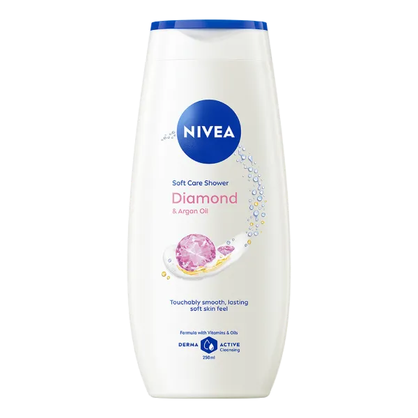 NIVEA tusfürdő 250ml Care&Diamond termékhez kapcsolódó kép