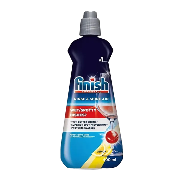 Finish Shine & Protect Rinse Aid öblítőszer gépi mosogatáshoz 400ml Citrom illat termékhez kapcsolódó kép