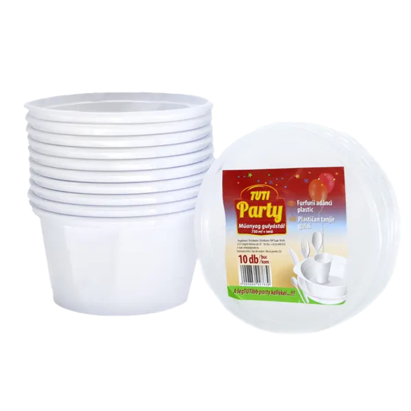 TUTI Party gulyásos tál 750 ml+ tető 10db termékhez kapcsolódó kép