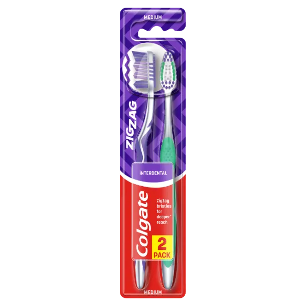 Colgate Zig Zag közepes fogkefe 2 db termékhez kapcsolódó kép