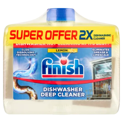 Finish mosogatógép tisztító citrom illattal 250 ml termékhez kapcsolódó kép