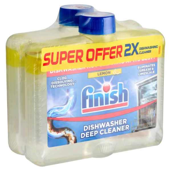 Finish mosogatógép tisztító citrom illattal 250 ml termékhez kapcsolódó kép