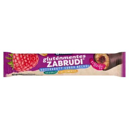 Cornexi gluténmentes málnás zabrudi édesítőszerrel, hozzáadott cukor nélkül 30 g termékhez kapcsolódó kép