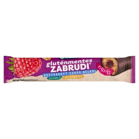 Cornexi gluténmentes málnás zabrudi édesítőszerrel, hozzáadott cukor nélkül 30 g termékhez kapcsolódó kép