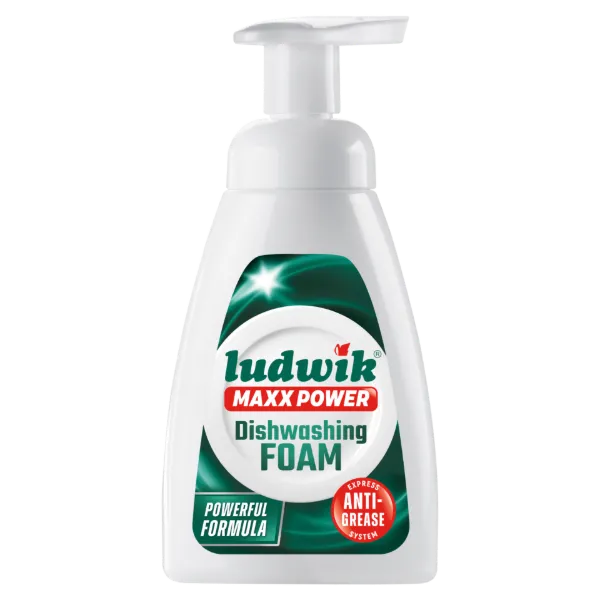 Ludwik Maxx Power koncentrált mosogatóhab 300 ml termékhez kapcsolódó kép