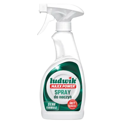 Ludwik Maxx Power mosogatóspray citrus és zöld tea illattal 400 ml termékhez kapcsolódó kép