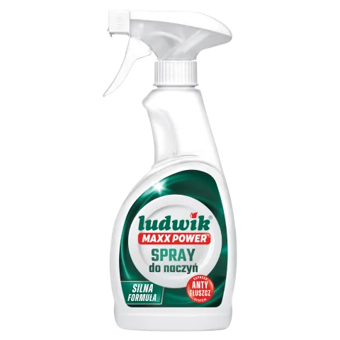 Ludwik Maxx Power mosogatóspray citrus és zöld tea illattal 400 ml termékhez kapcsolódó kép