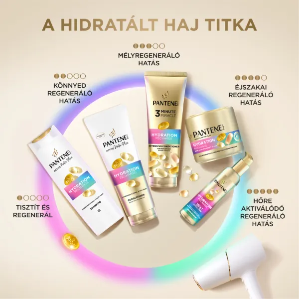 Pantene Pro-V Hydration Recharge Könnyed Balzsam 275ml Normál és Száraz Hajra termékhez kapcsolódó kép