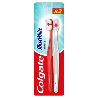 Colgate Max White lágy fogkefe 2 db termékhez kapcsolódó kép