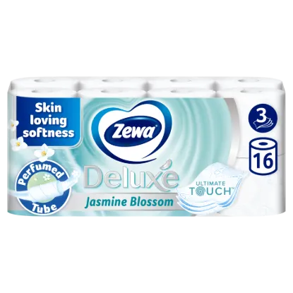 Zewa Deluxe Jasmine Blossom toalettpapír 3 rétegű 16 tekercs termékhez kapcsolódó kép