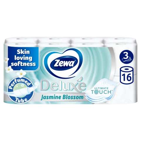 Zewa Deluxe Jasmine Blossom toalettpapír 3 rétegű 16 tekercs termékhez kapcsolódó kép
