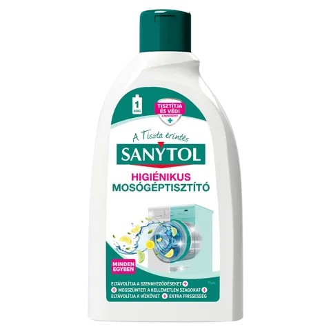 Sanytol higiénikus mosógéptisztító 250 ml termékhez kapcsolódó kép