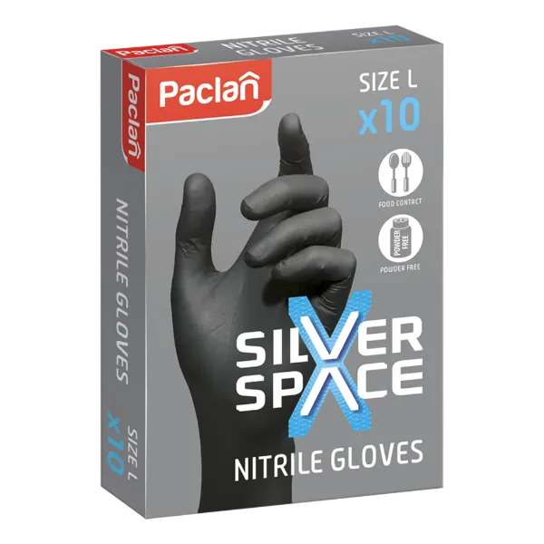 Paclan Silver Space Nitril kesztyű 10db - L termékhez kapcsolódó kép