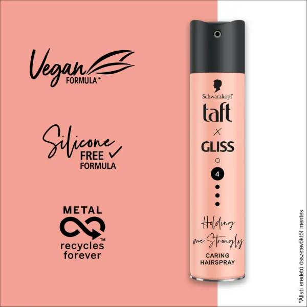Taft X Gliss Holding me Strongly ápoló hajlakk minden hajtípusra 250 ml termékhez kapcsolódó kép
