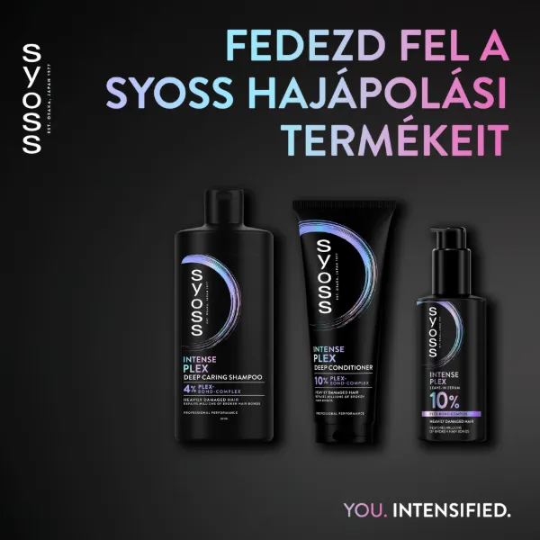 Syoss Intense Plex mélykondicionáló hajbalzsam 250 ml termékhez kapcsolódó kép