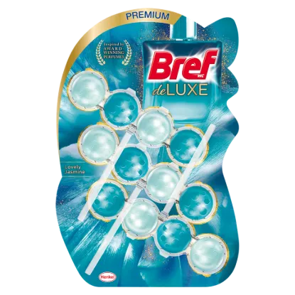 Bref DeLuxe Lovely Jasmine WC frissítő 3 x 50 g termékhez kapcsolódó kép