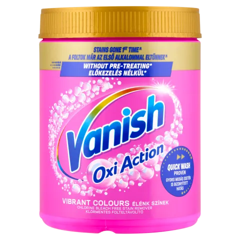 Vanish Oxi Action folteltávolító por 970 g termékhez kapcsolódó kép