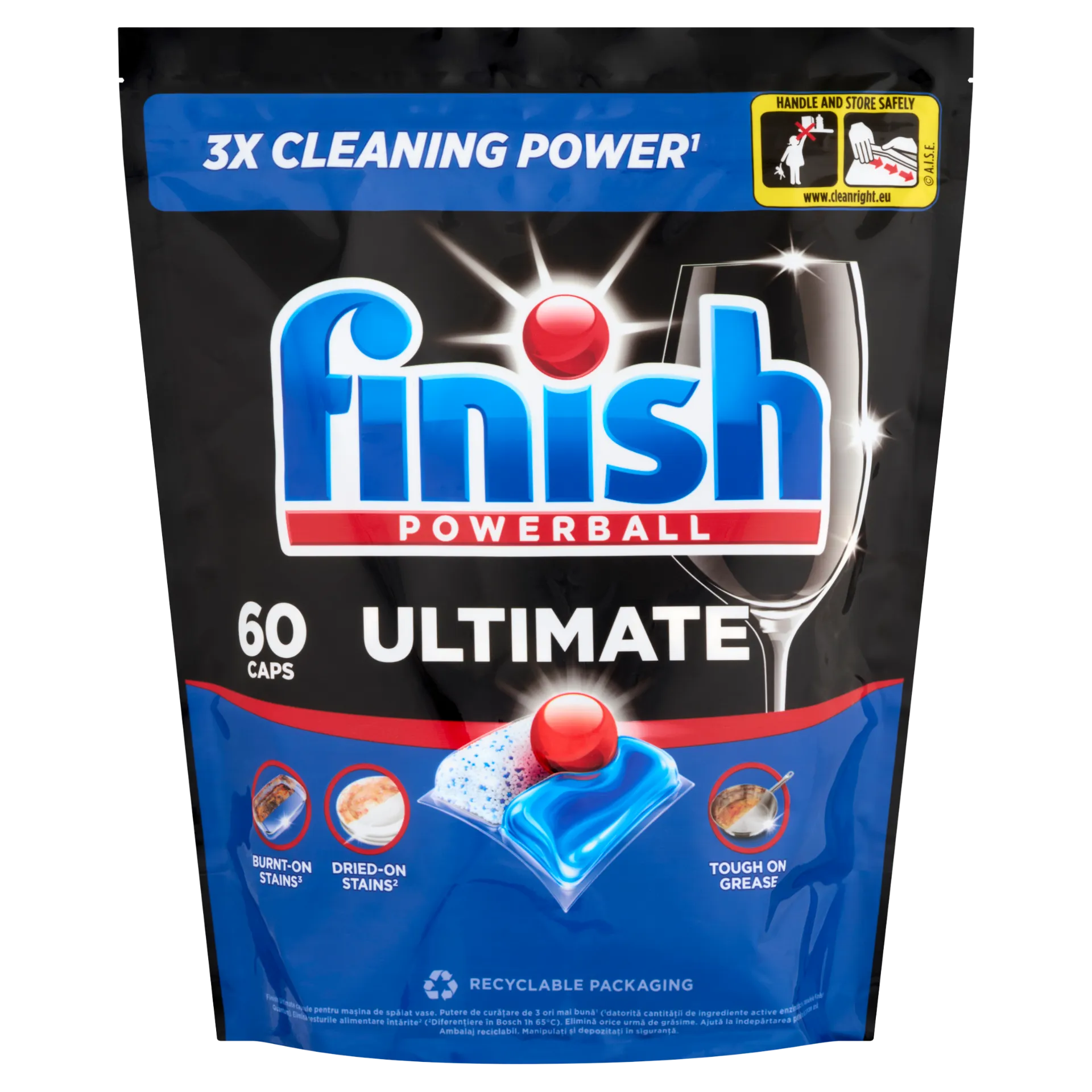 Finish Powerball Ultimate Fresh mosogatógép kapszula 60 db 774 g