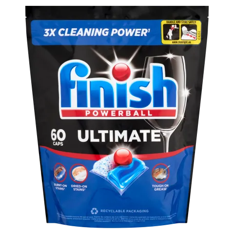 Finish Powerball Ultimate Fresh mosogatógép kapszula 60 db 774 g termékhez kapcsolódó kép